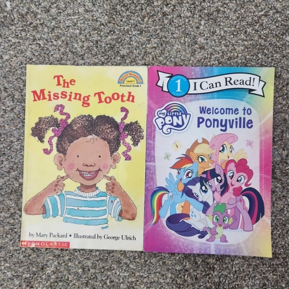 I Can Read Level 1/2 Pinkalicious My Little Pony Young Girls Lot Of 6 Rare Books - Picture 2 of 4